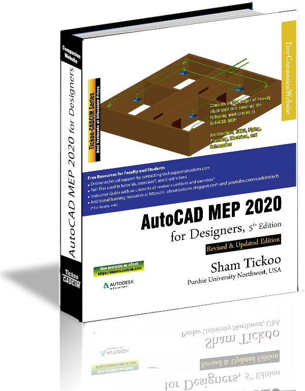 AutoCAD MEP 2020 textbook