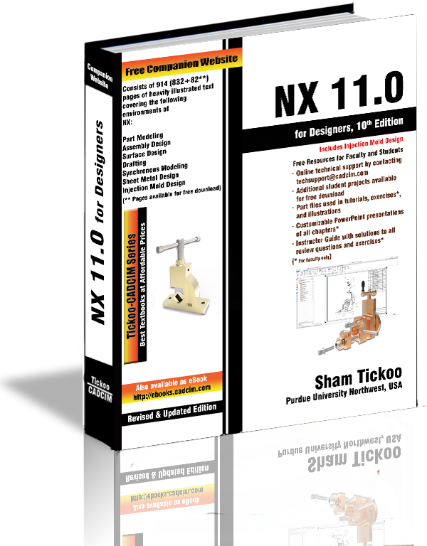 NX 11 for Designers textbook