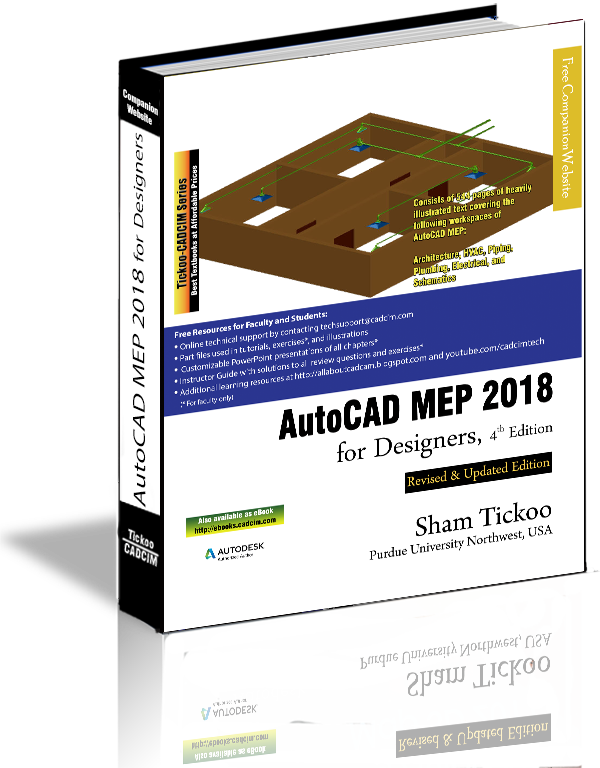 AutoCAD MEP 2018 textbook