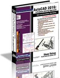 AutoCAD Basic and Intermediate Books By Prof. Sham Tickoo