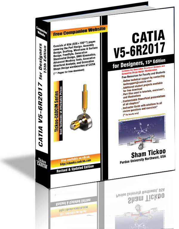 CATIA V5-6R2017 Textbook