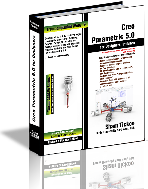 Creo Parametric 5.0 textbook