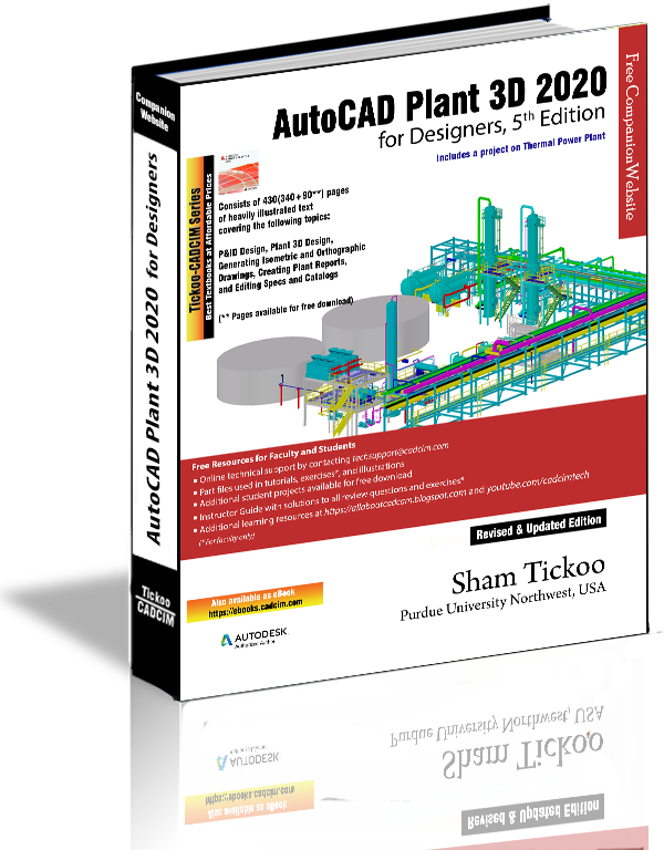 AutoCAD Plant 3D 2020 Book