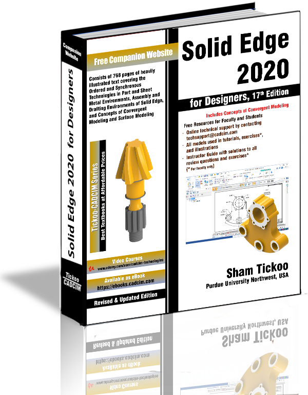 Solid Edge 2020 book