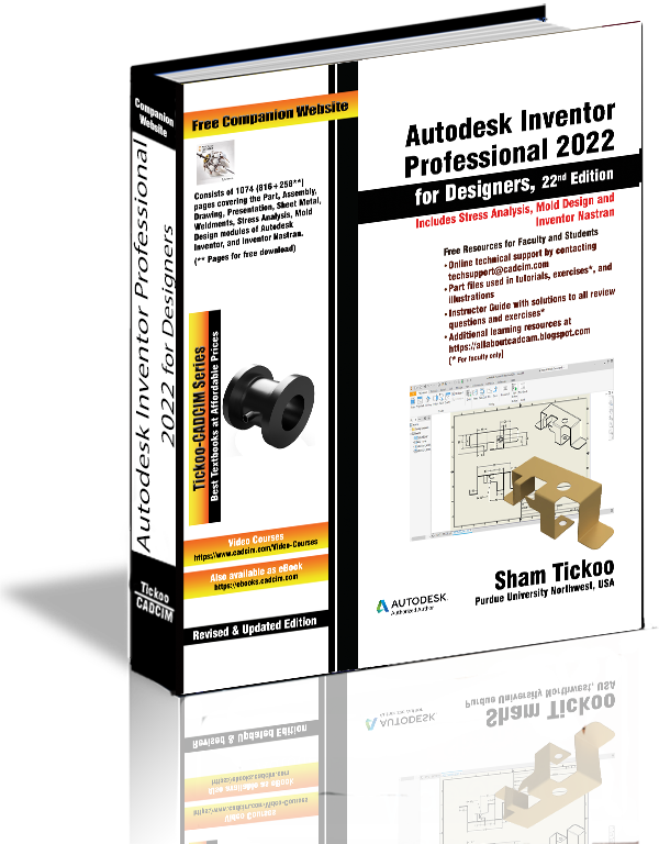 Autodesk Inventor 2022 textbook