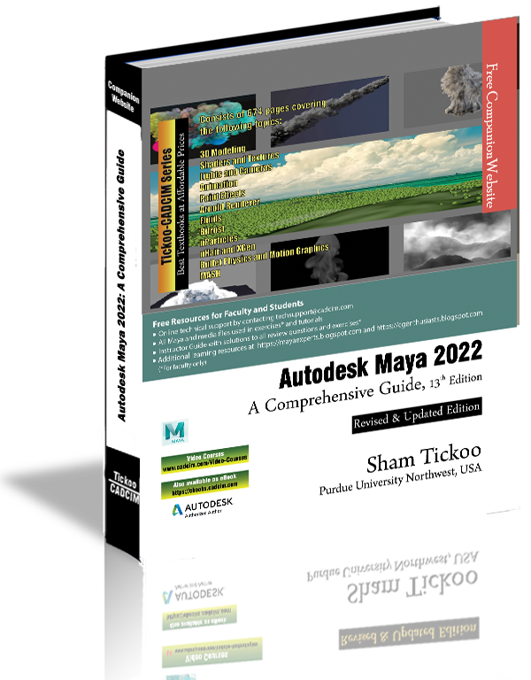 Autodesk Maya 2022 textbook