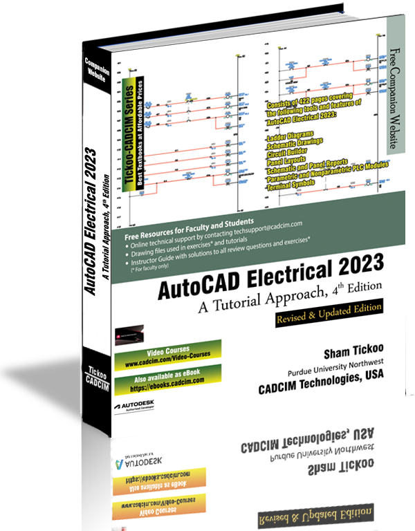 AutoCAD Electrical 2023 Tutorial Book