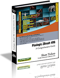 Pixologic ZBrush Books By Prof. Sham Tickoo and CADCIM Technologies