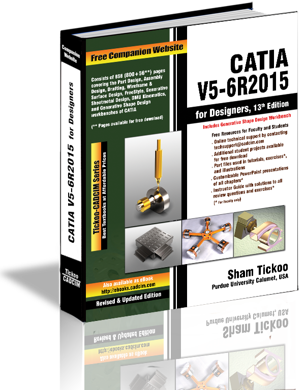 CATIA V5-6R2015 Textbook