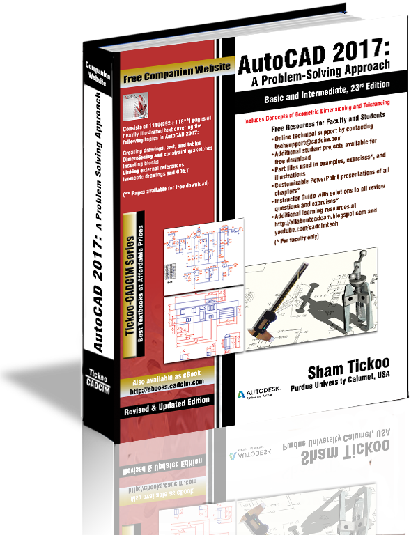AutoCAD 2017 textbook