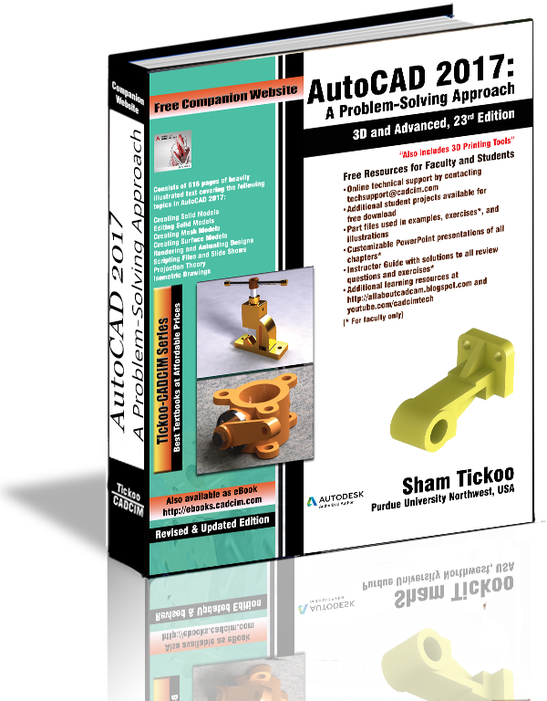 AutoCAD 2017 3D textbook