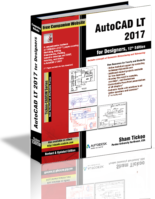 AutoCAD LT 2017 textbook