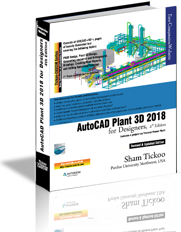 AutoCAD Plant 3D 2018 Textbook